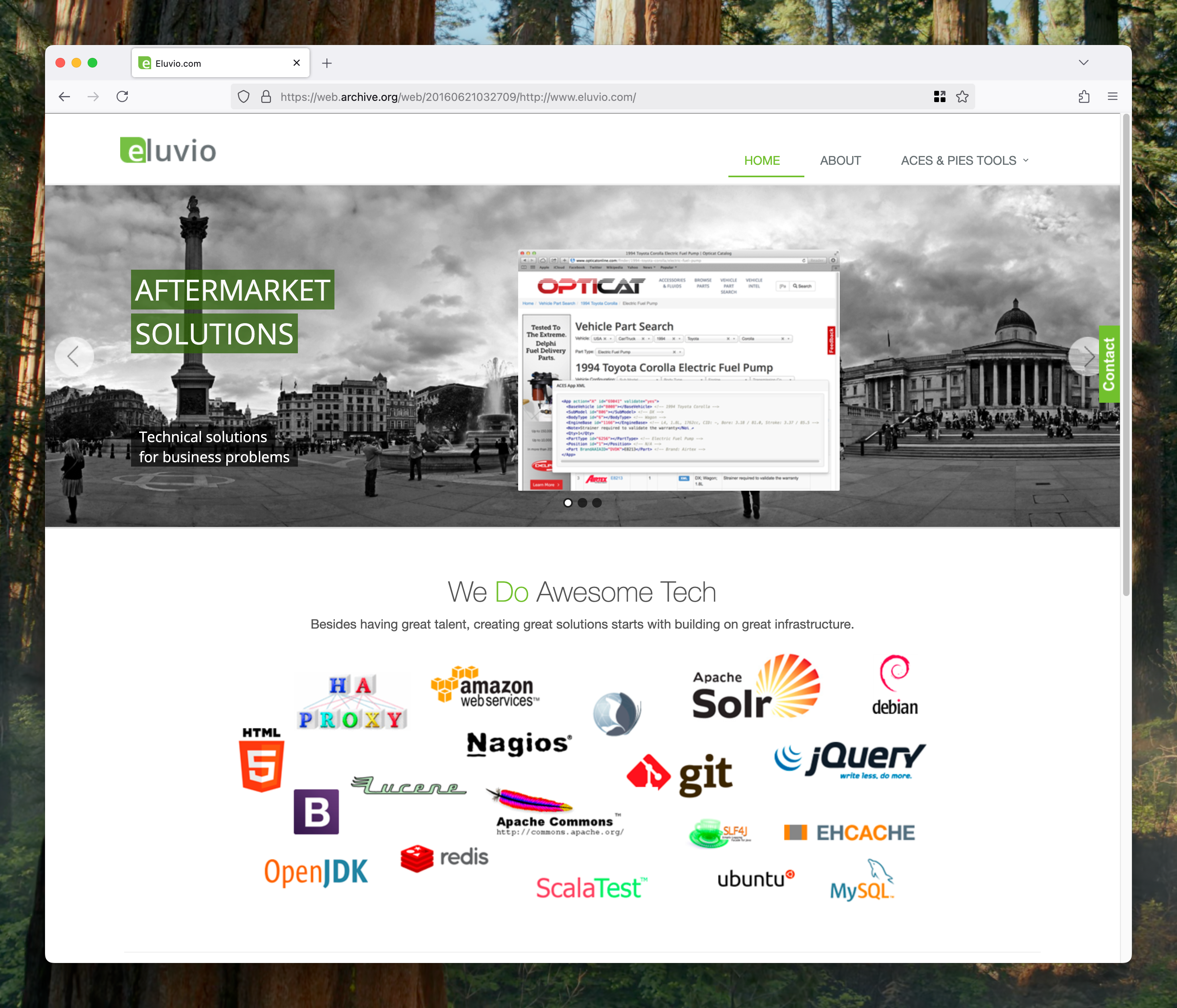 Eluvio Home Page